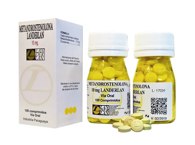 DIANABOL METANDROSTENOLONA 10MG x 100 COMPRIMIDOS LANDERLAN