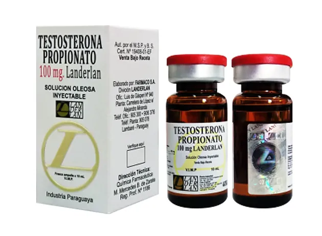 TESTOSTERONA PROPIONATO 100 MG FCO. AMP. X 10ML LANDERLAN