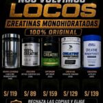 Catálogo de Creatinas Monohidratadas 100% Originales | Genética y Estatura